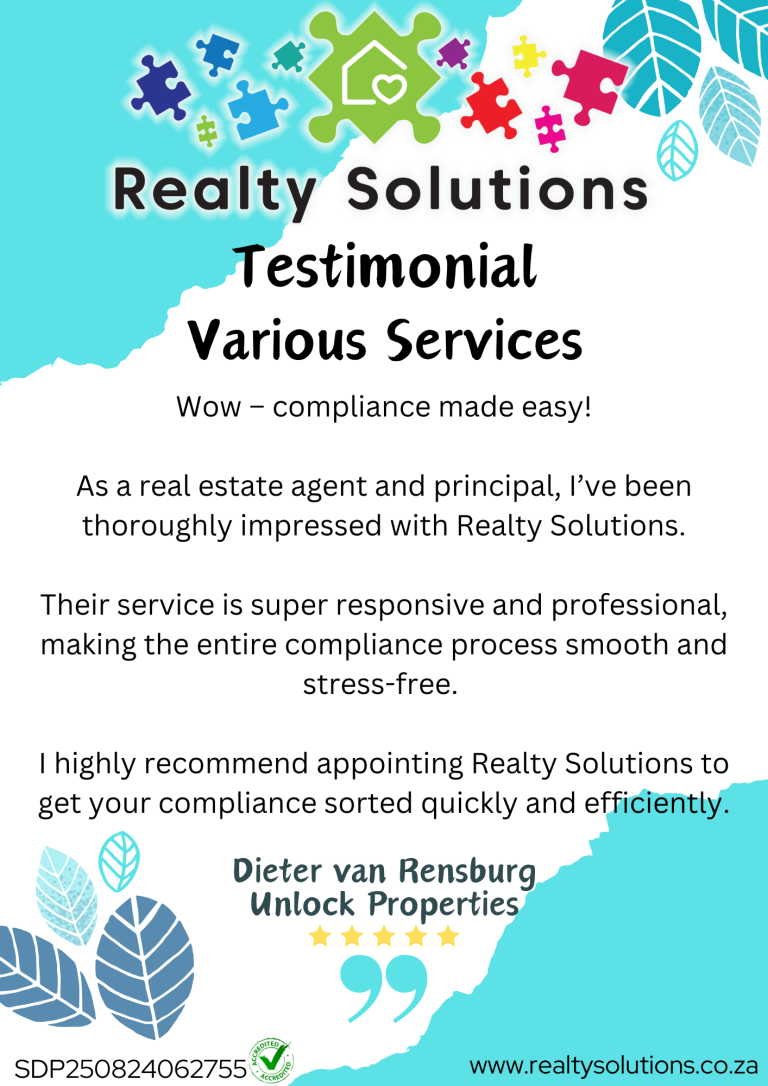D. van Rensburg - Testimonial